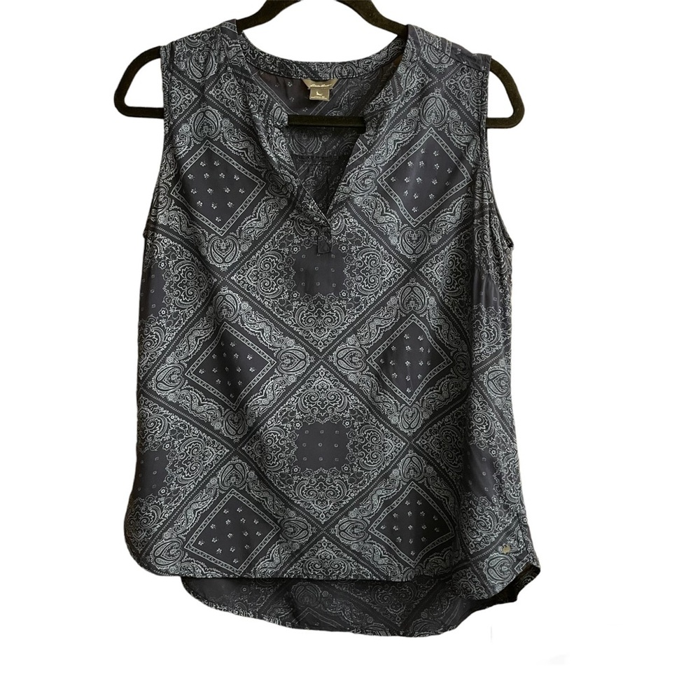 Eddie Bauer Women’s 100% Rayon Sleeveless Top Size Medium